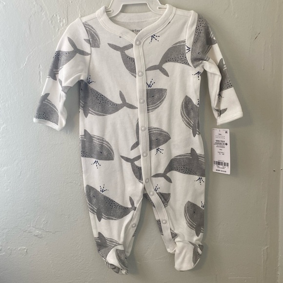 Carter’s Footed Onsie 3m - Picture 1 of 5